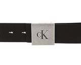 Calvin Klein Square Plaque Reversible Belt W115 Black / Bitter Brown
