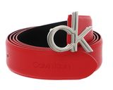 Calvin Klein CK Logo Belt W95 Vibrant Coral