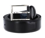 TOMMY HILFIGER Formal Leather Belt 3.5 W90 Black