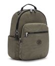 kipling Basic Seoul Backpack L Green Moss kipling Basic Seoul Backpack L Green Moss