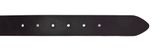 Vanzetti 35mm Full Leather Belt W100 Black Vanzetti 35mm Full Leather Belt W100 Black