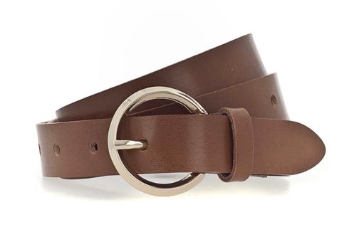 Vanzetti 25mm Leather Belt W75 Baileys