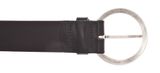 Vanzetti 35mm Full Leather Belt W80 Black Vanzetti 35mm Full Leather Belt W80 Black