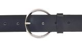 Vanzetti 35mm Full Leather Belt W80 Marine Vanzetti 35mm Full Leather Belt W80 Marine
