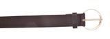 Vanzetti 25mm Leather Belt W100 Dark Brown
