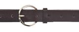 Vanzetti 25mm Leather Belt W95 Dark Brown Vanzetti 25mm Leather Belt W95 Dark Brown