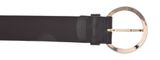Vanzetti 35mm Full Leather Belt W95 Black Vanzetti 35mm Full Leather Belt W95 Black