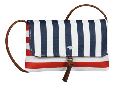 TOM TAILOR Luna Nautic Flap Bag No Zip S Mixed Maritim