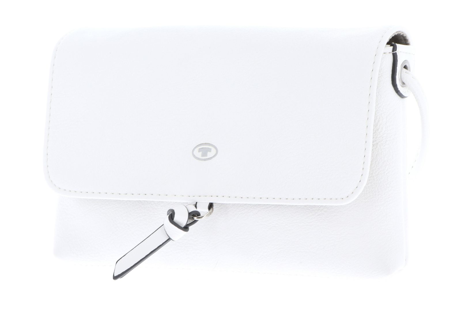 TOM TAILOR Luna Flap Bag no Zip S White TOM TAILOR Luna Flap Bag no Zip S White