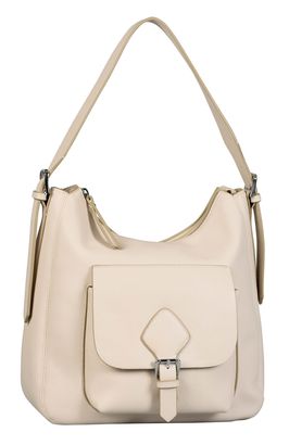 TOM TAILOR Milana Hobo Bag Cream White