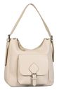 TOM TAILOR Milana Hobo Bag Cream White TOM TAILOR Milana Hobo Bag Cream White
