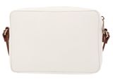 VALENTINO Petra Crossbody Bag Bianco / Cuoio
