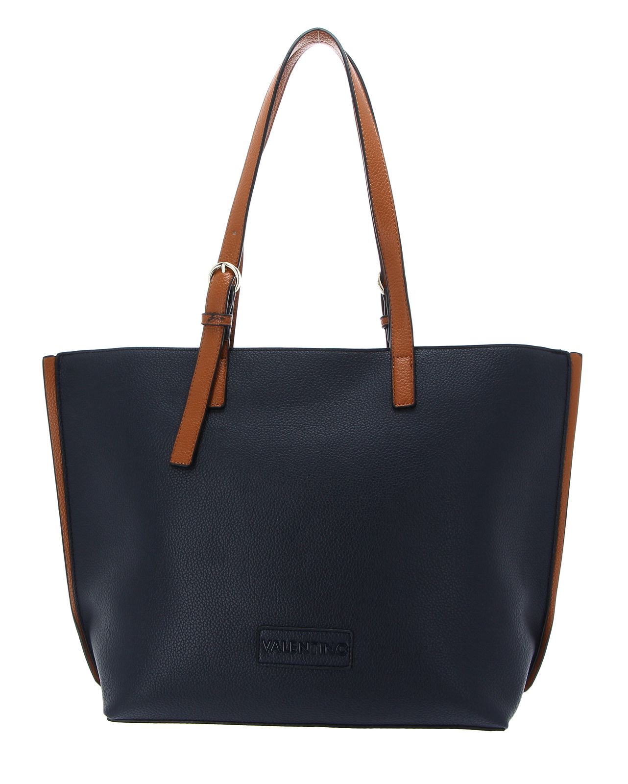 VALENTINO Shopping Bag Navy / Cuoio | Buy bags, purses & accessories ...