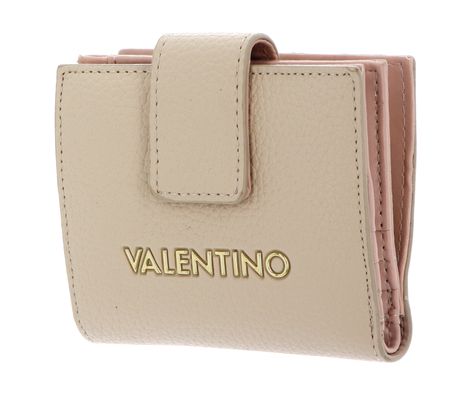 VALENTINO Alexia Zip Around Wallet Ecru