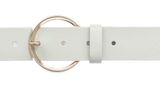 Vanzetti 35mm Full Leather Belt W70 White Vanzetti 35mm Full Leather Belt W70 White
