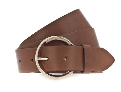 Vanzetti 35mm Full Leather Belt W105 Baileys