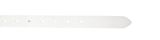 Vanzetti 25mm Leather Belt W110 White Vanzetti 25mm Leather Belt W110 White