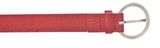 Vanzetti 25mm Leather Belt W70 Red Vanzetti 25mm Leather Belt W70 Red