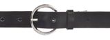 Vanzetti 25mm Leather Belt W70 Black Vanzetti 25mm Leather Belt W70 Black