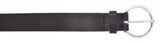 Vanzetti 25mm Leather Belt W70 Black Vanzetti 25mm Leather Belt W70 Black