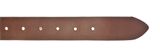 Vanzetti 35mm Full Leather Belt W80 Cognac