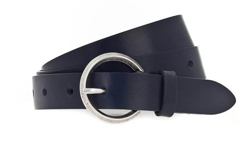 Vanzetti 25mm Leather Belt W95 Marine