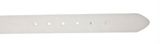Vanzetti 35mm Full Leather Belt W100 White Vanzetti 35mm Full Leather Belt W100 White