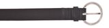 Vanzetti 25mm Leather Belt W95 Black Vanzetti 25mm Leather Belt W95 Black