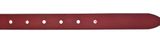 Vanzetti 25mm Leather Belt W85 Red Vanzetti 25mm Leather Belt W85 Red