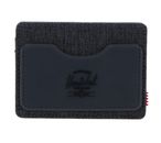 Herschel Charlie Rubber RFID Wallet Black / Black Herschel Charlie Rubber RFID Wallet Black / Black