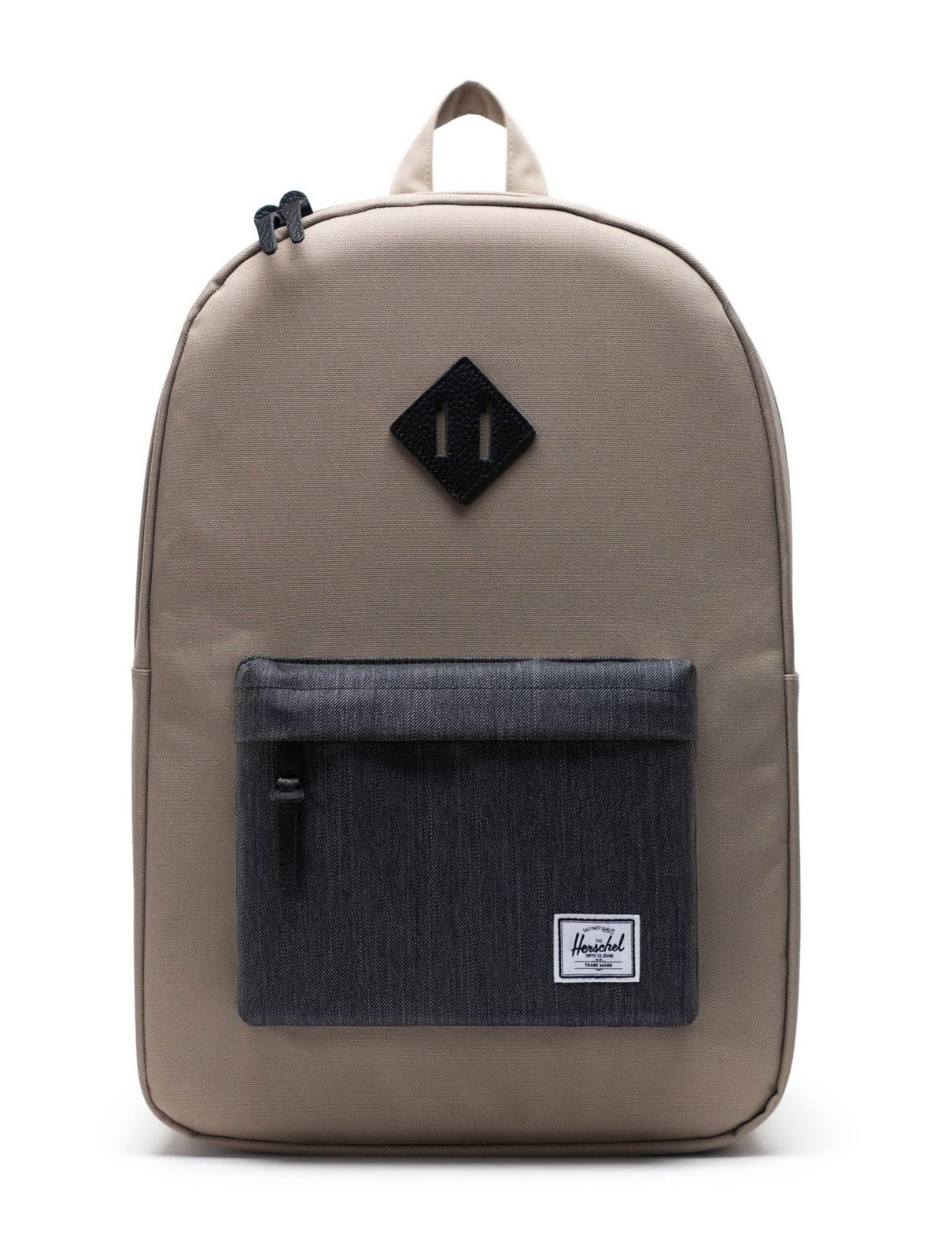 Herschel Backpack Timberwolf / Black Denim | Buy bags, purses ...