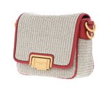 GIANNI CHIARINI Alyssa Crossbody Bag Naturale-Queen Red