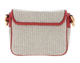 GIANNI CHIARINI Alyssa Crossbody Bag Naturale-Queen Red