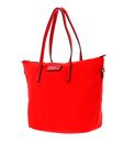 Calvin Klein Shopper With Zipper Vibrant Coral