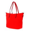 Calvin Klein Shopper With Zipper Vibrant Coral
