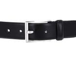 TOMMY HILFIGER Formal Leather Belt 3.5 W85 Black TOMMY HILFIGER Formal Leather Belt 3.5 W85 Black