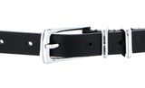 TOMMY HILFIGER TJW Essential Leather Belt W85 Black TOMMY HILFIGER TJW Essential Leather Belt W85 Black