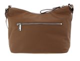 LANCASTER Basic Premium Shoulder Bag Camel