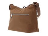 LANCASTER Basic Premium Shoulder Bag Camel