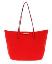 Calvin Klein Shopper With Zipper Vibrant Coral Calvin Klein Shopper With Zipper Vibrant Coral