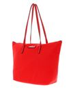 Calvin Klein Shopper With Zipper Vibrant Coral Calvin Klein Shopper With Zipper Vibrant Coral