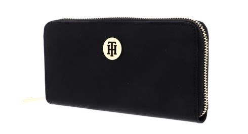 TOMMY HILFIGER Poppy Large Zip Around Wallet Black