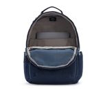 kipling Basic Seoul Backpack L Blue Bleu 2 kipling Basic Seoul Backpack L Blue Bleu 2