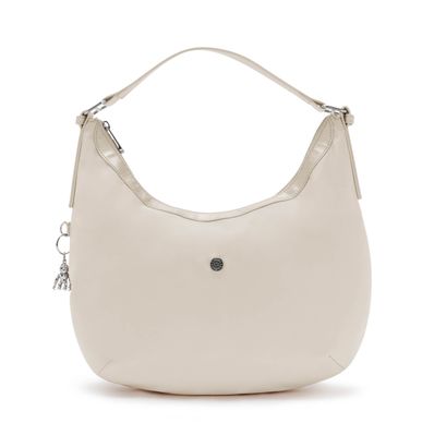 kipling Muze Plus Galya Shoulderbag M Ivory Cloud Bl