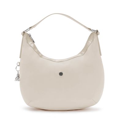 kipling Muze Plus Galya Shoulderbag M Ivory Cloud Bl