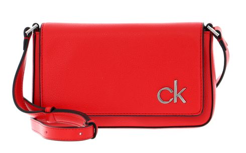 Calvin Klein Flap XBody Bag Vibrant Coral