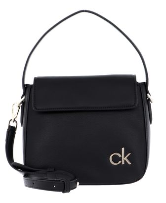 Calvin Klein Hobo With Flap CK Black