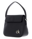 Calvin Klein Hobo With Flap CK Black