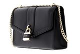 DKNY Ella Shoulder Bag with Flap L Blk / Gold DKNY Ella Shoulder Bag with Flap L Blk / Gold