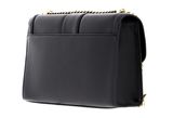 DKNY Ella Shoulder Bag with Flap L Blk / Gold DKNY Ella Shoulder Bag with Flap L Blk / Gold